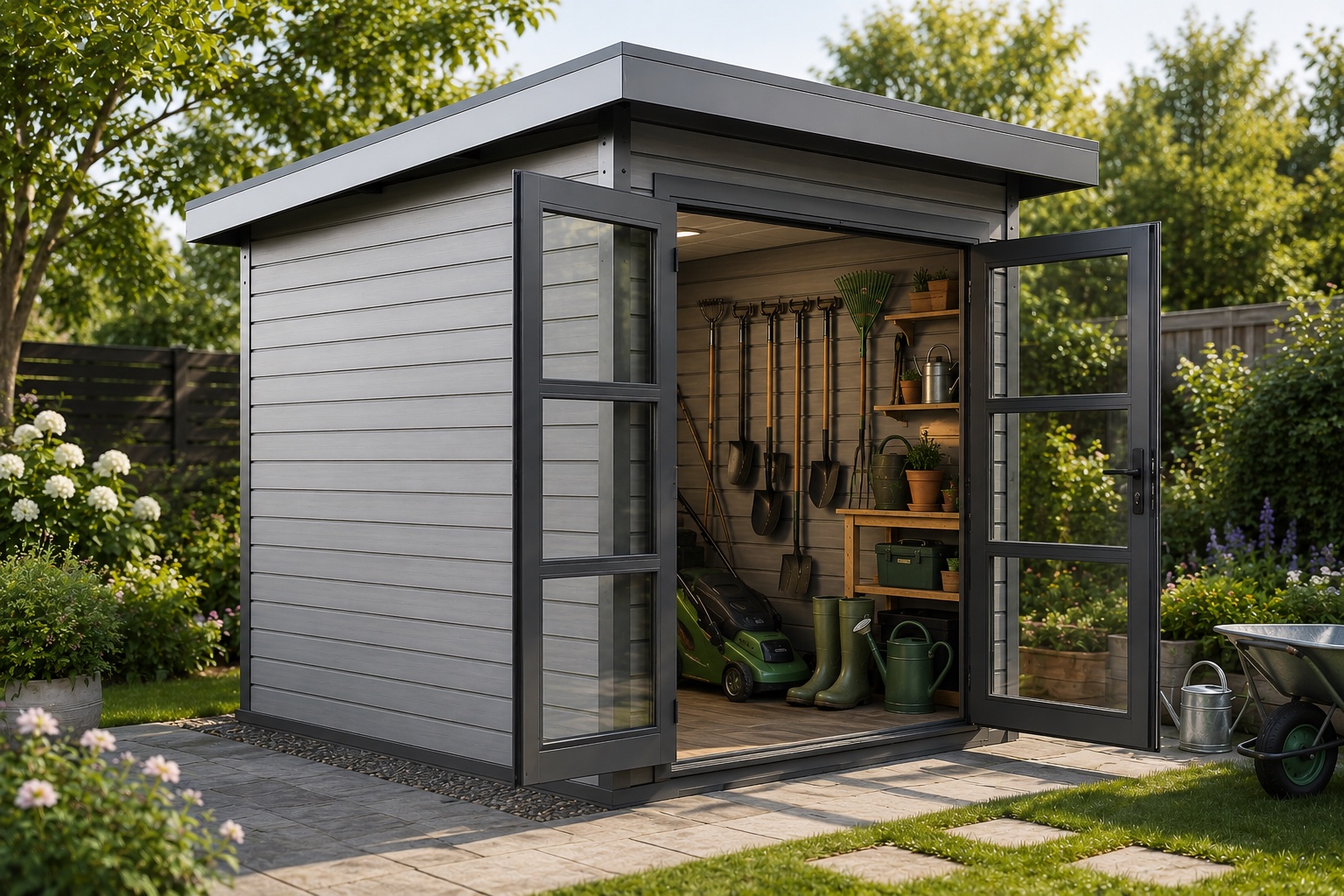 Contemporary Garden Sheds